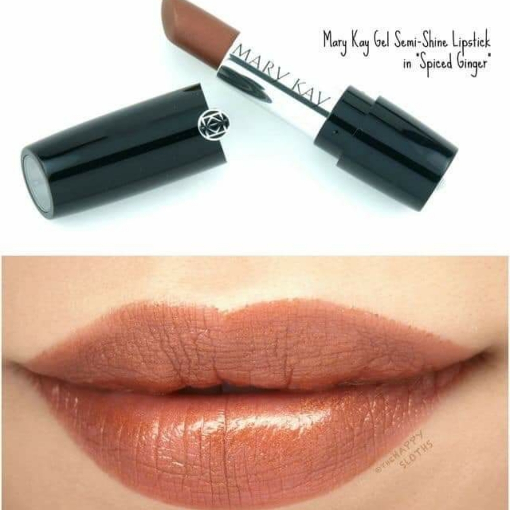 Mary kay Semi-Shine Lipstick in Spiced Ginger.
